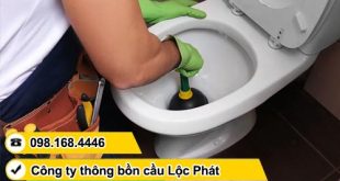 Thông bồn cầu Phường Đông Hòa