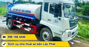 Cho thuê xe chở nước rửa đường TPHCM